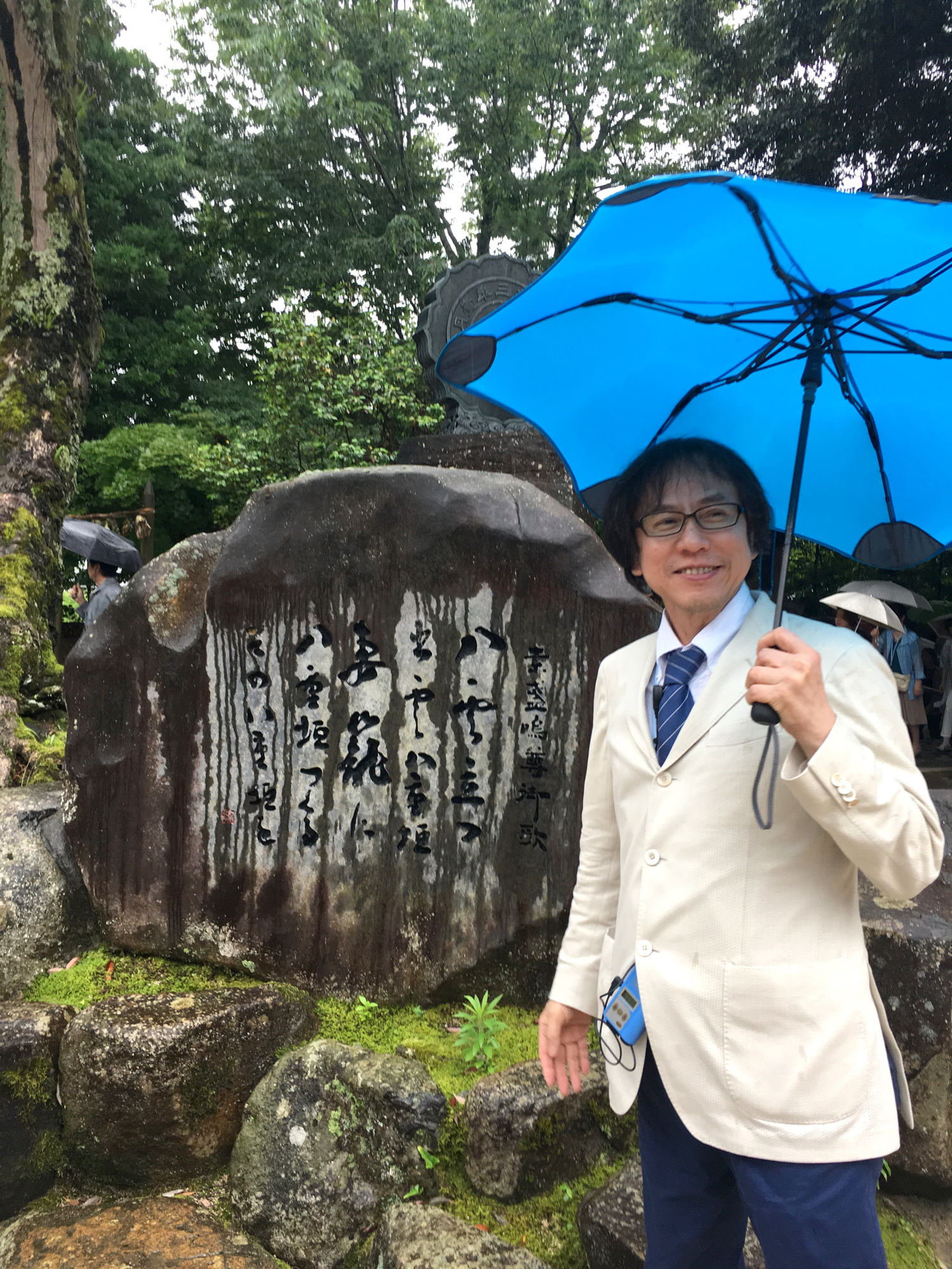 出雲大社にて