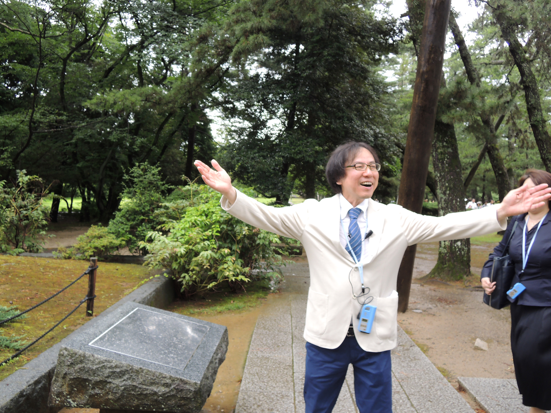出雲大社にて